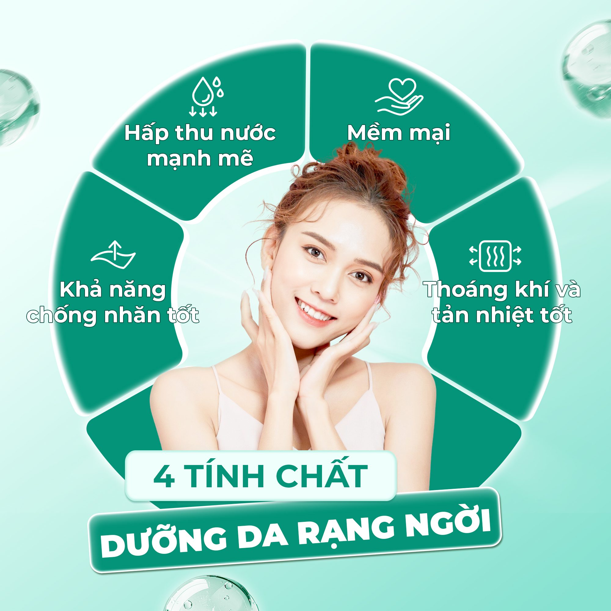 4 tính chất dưỡng da rạng ngời