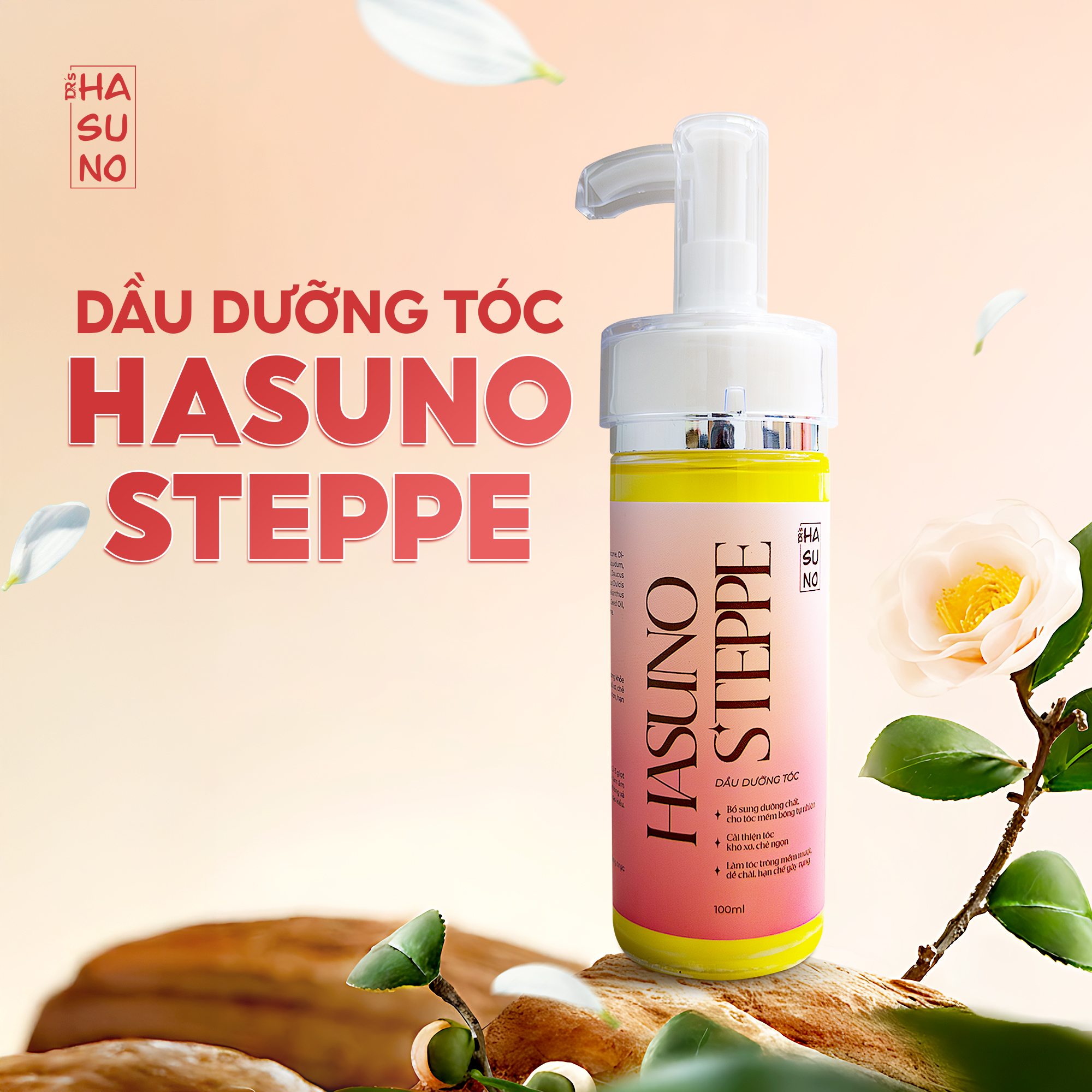 Dầu dưỡng tóc Hasuno Steppe