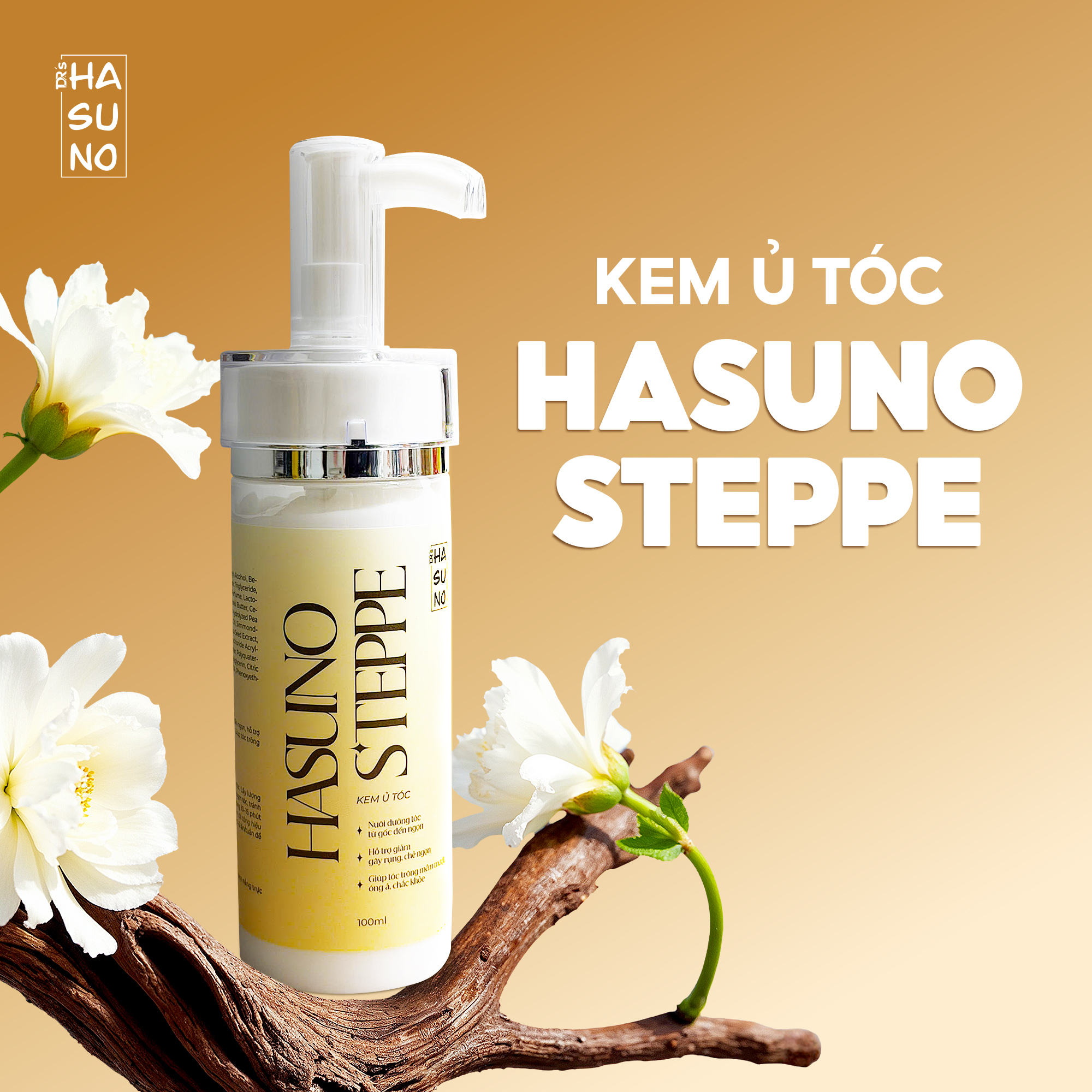 kem ủ tóc hasuno steppe