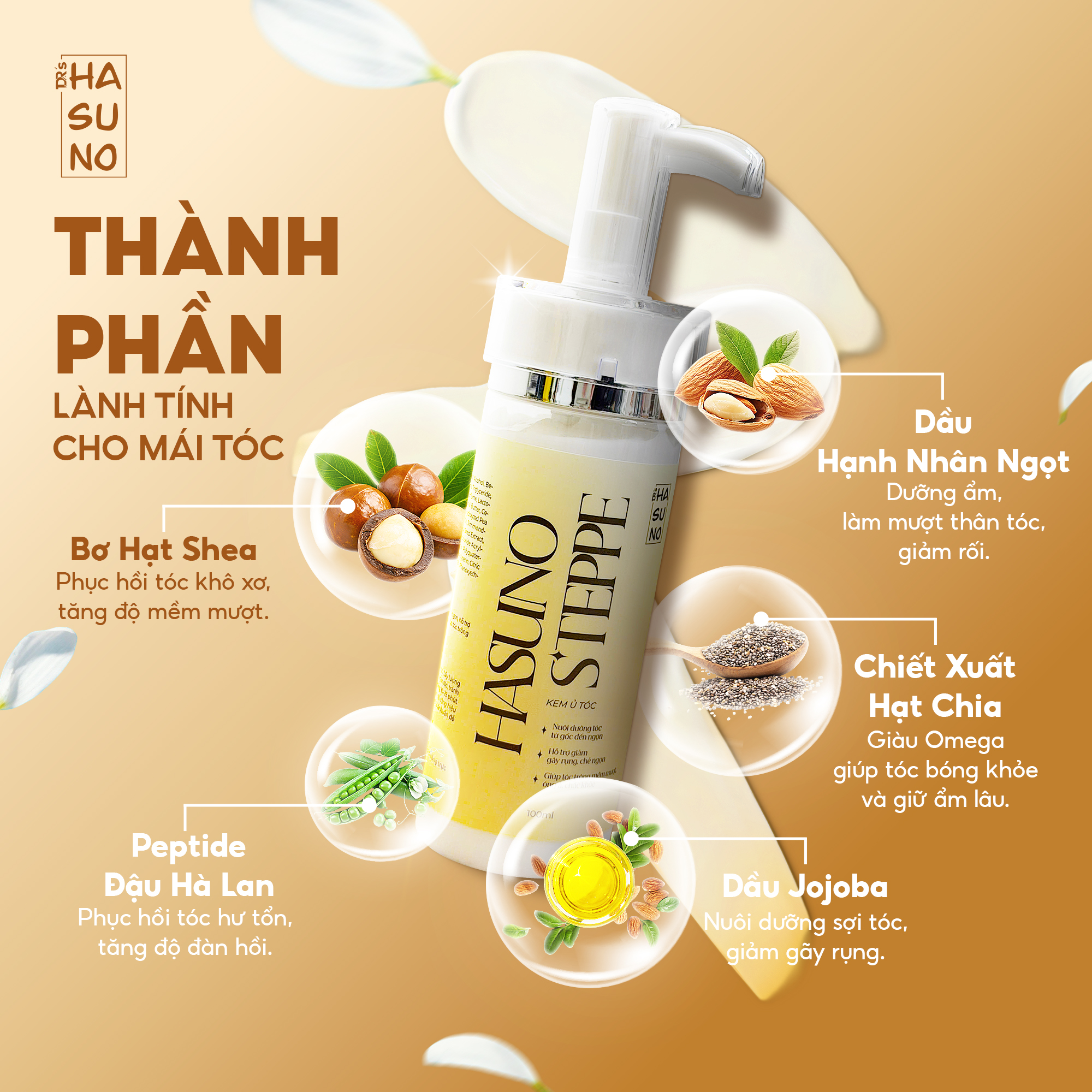 thành phần kem ủ hausno steppe