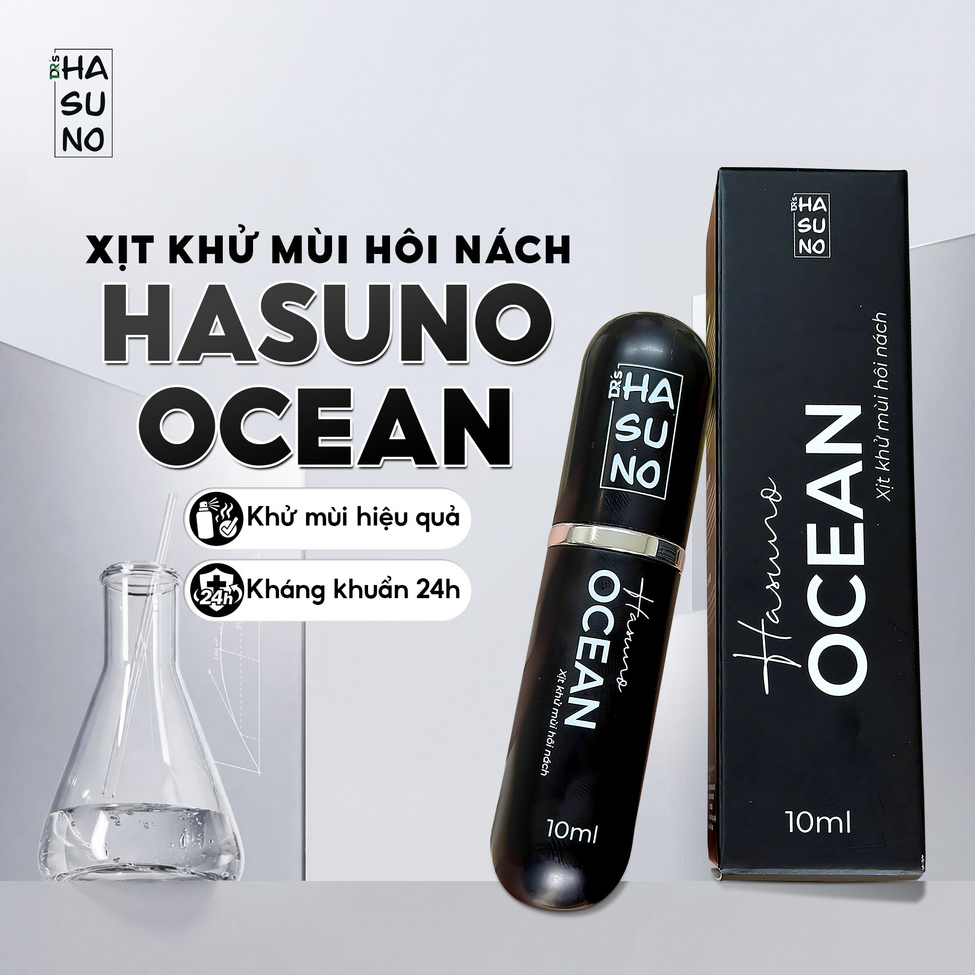 [MẪU MỚI] XỊT KHỬ MÙI HÔI NÁCH HASUNO OCEAN