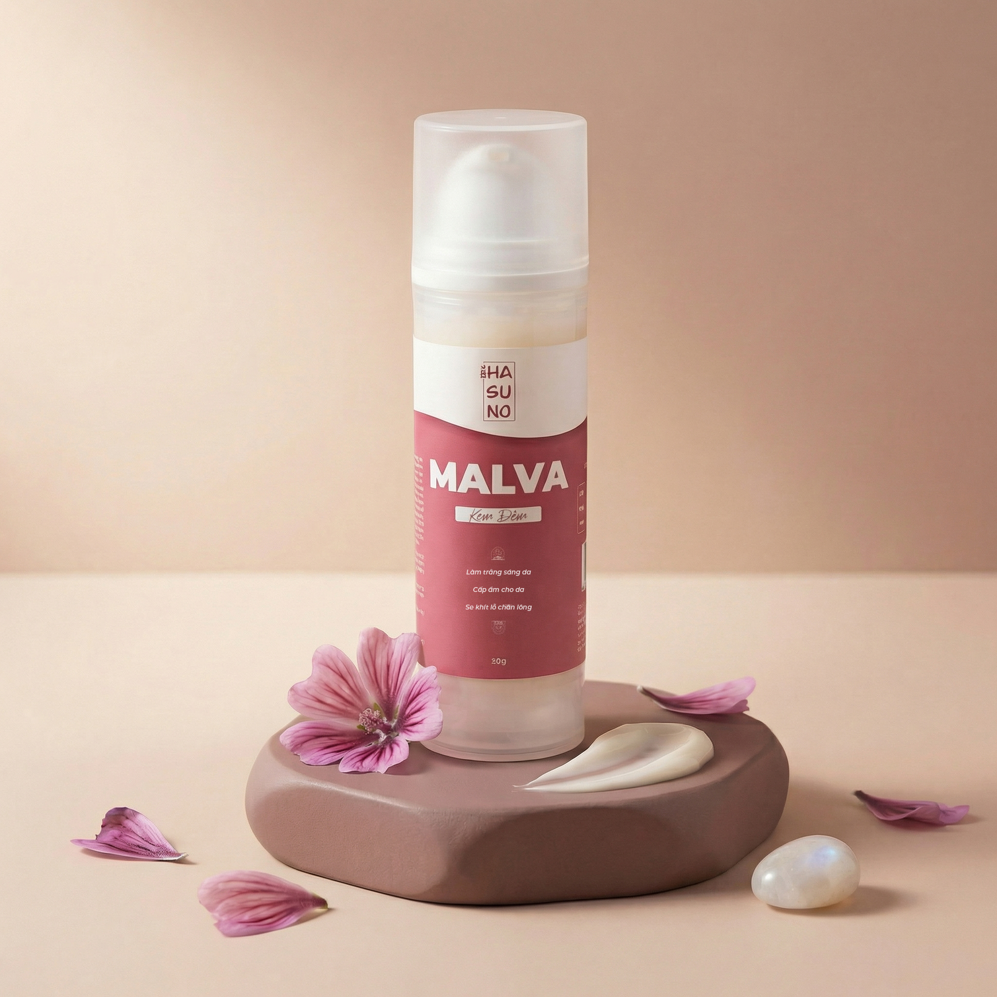 KÊM ĐÊM HASUNO MALVA CHO DA LÃO HOÁ 50G