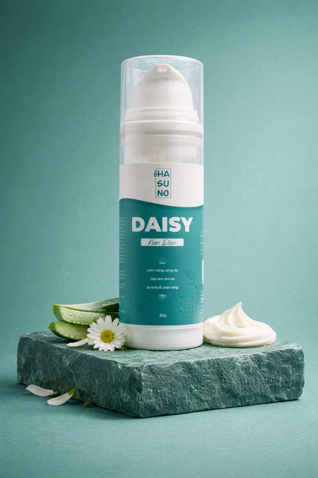 KEM ĐÊM HASUNO DAISY CẤP ẨM 50G