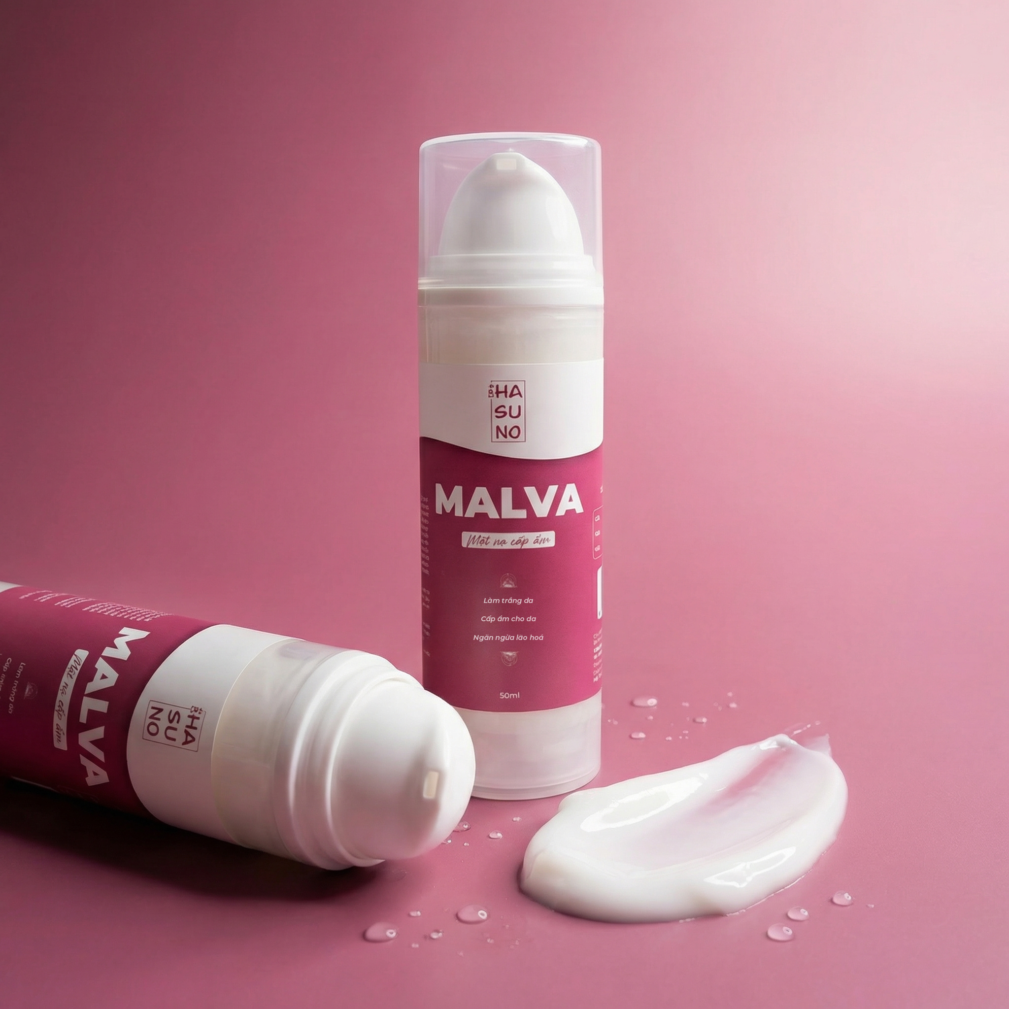 MẶT NẠ CẤP ẨM HASUNO MALVA CHO DA LÃO HOÁ 50ML