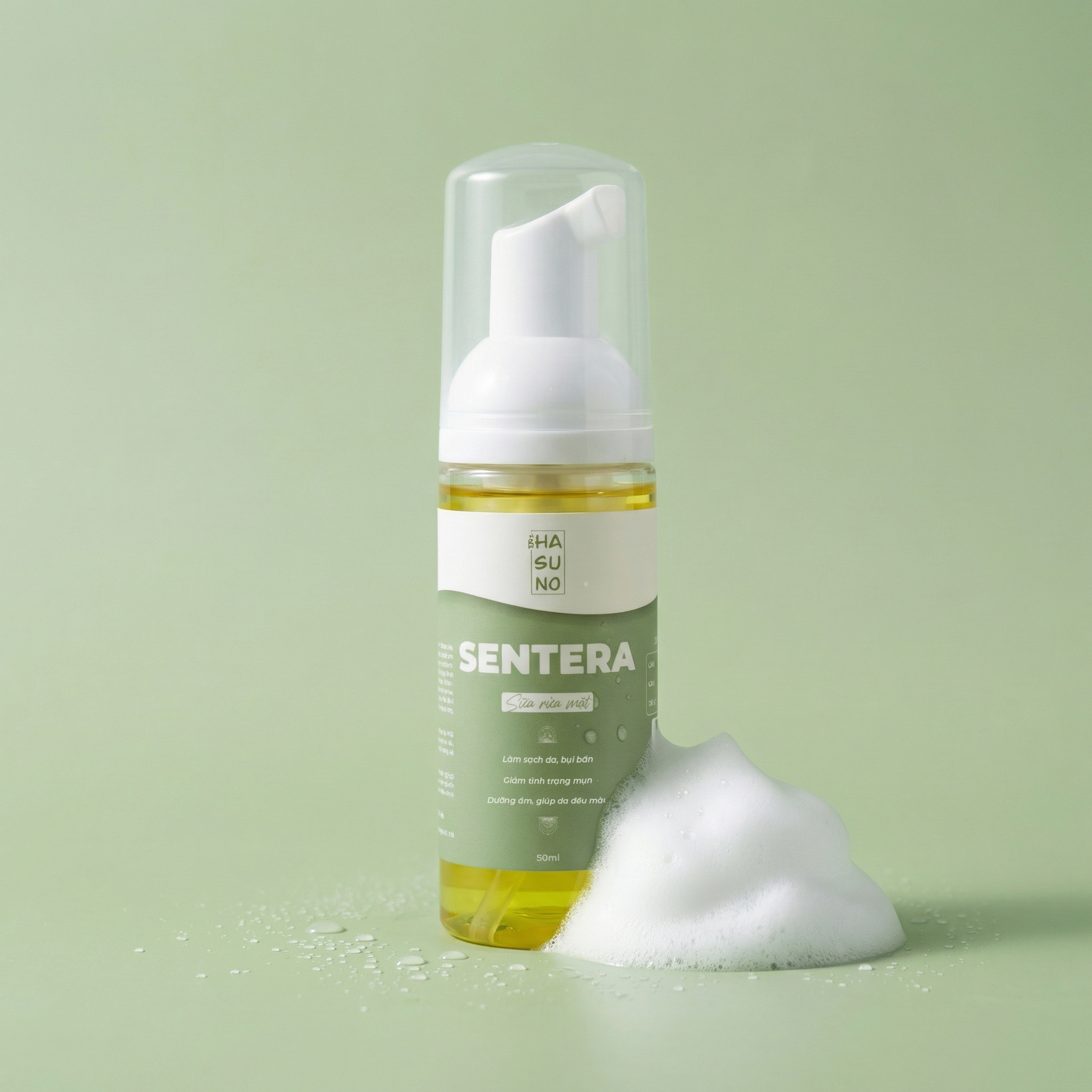 SỮA RỬA MẶT HASUNO SENTERA CHO DA MỤN 50ML