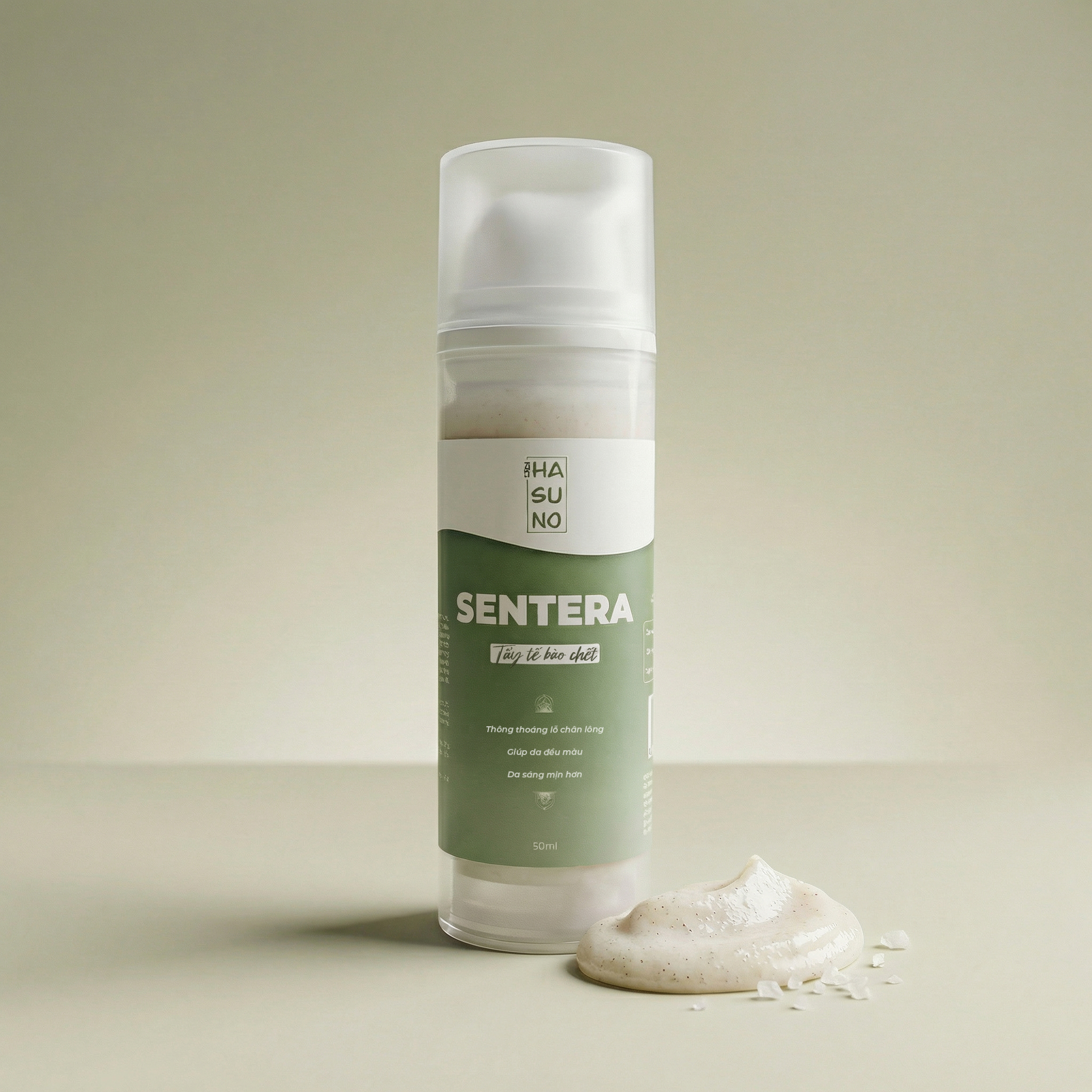 TẨY TẾ BÀO CHẾT HASUNO SENTERA CHO DA MỤN 50ML