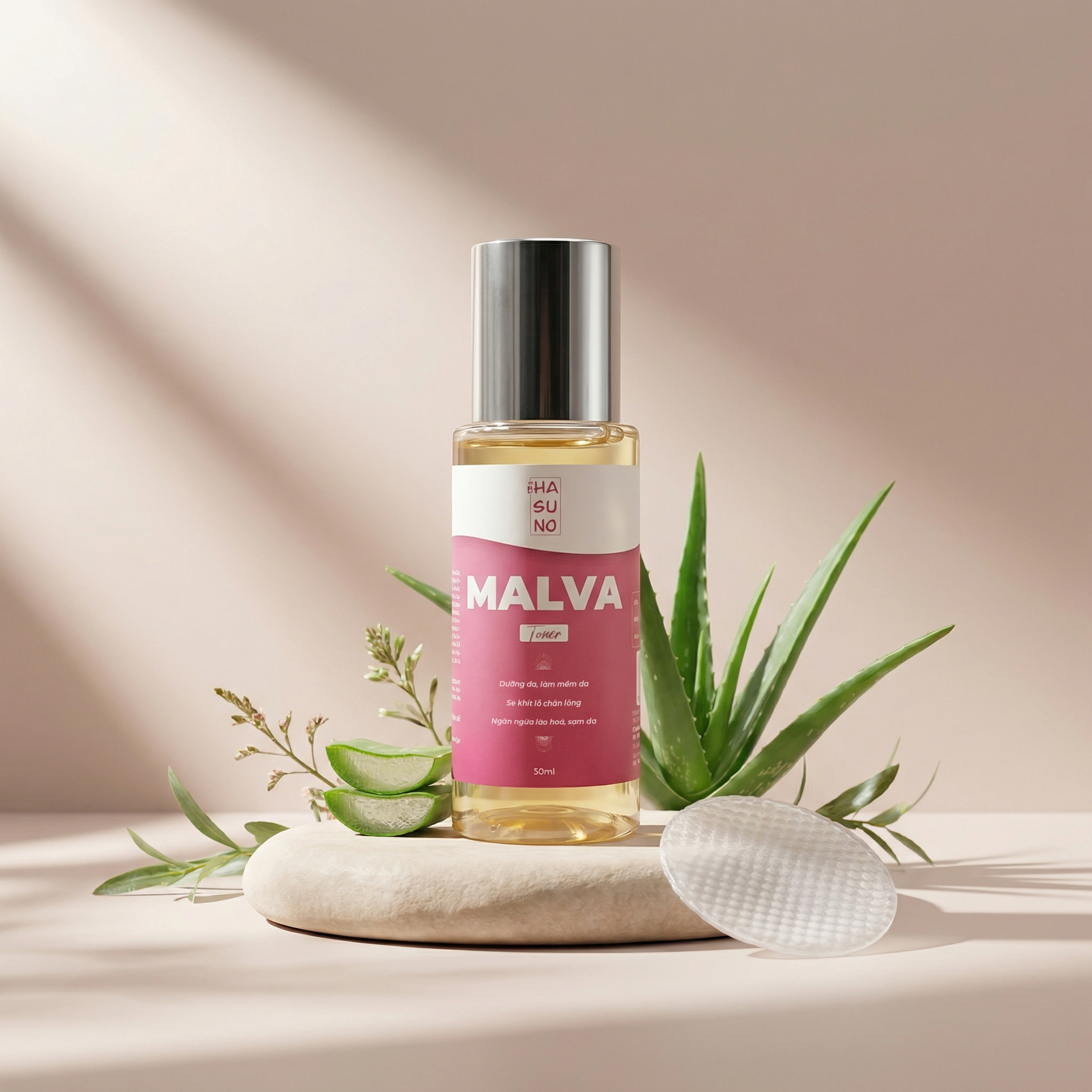 TONER HASUNO MALVA CHO DA LÃO HOÁ 50ML