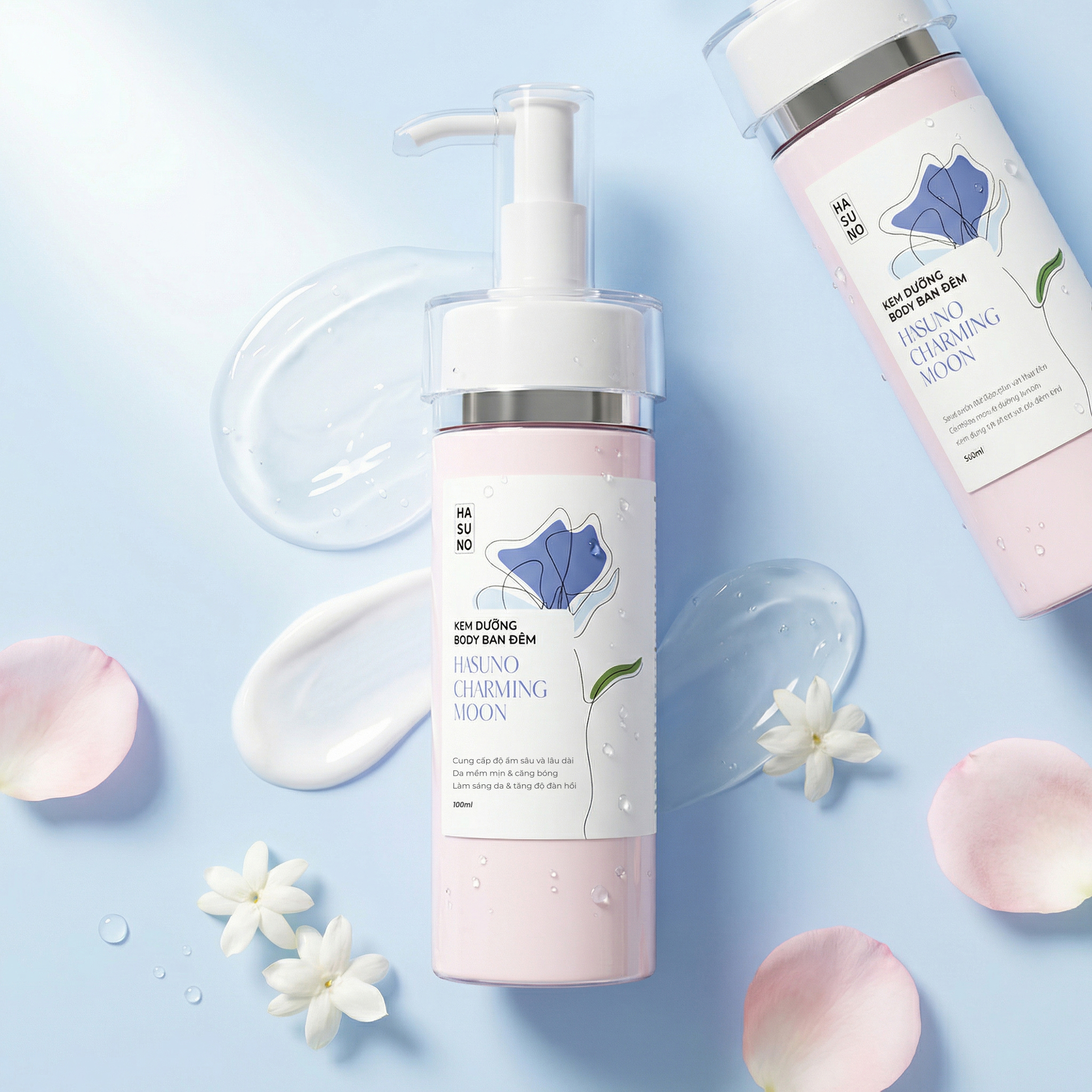 KEM DƯỠNG BODY BAN ĐÊM HASUNO CHARMING MOON