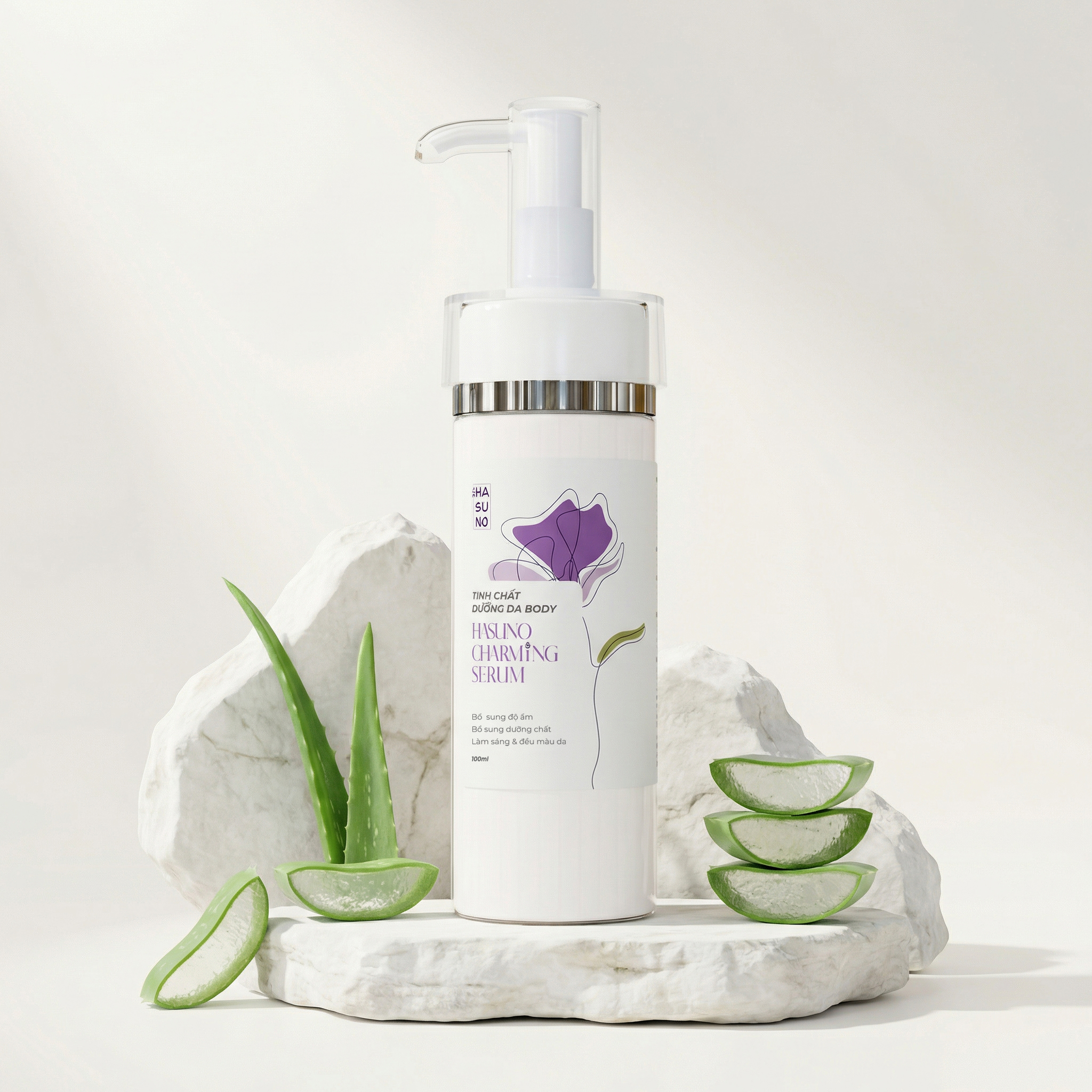 TINH CHẤT DƯỠNG DA BODY HASUNO CHARMING SERUM 100ML