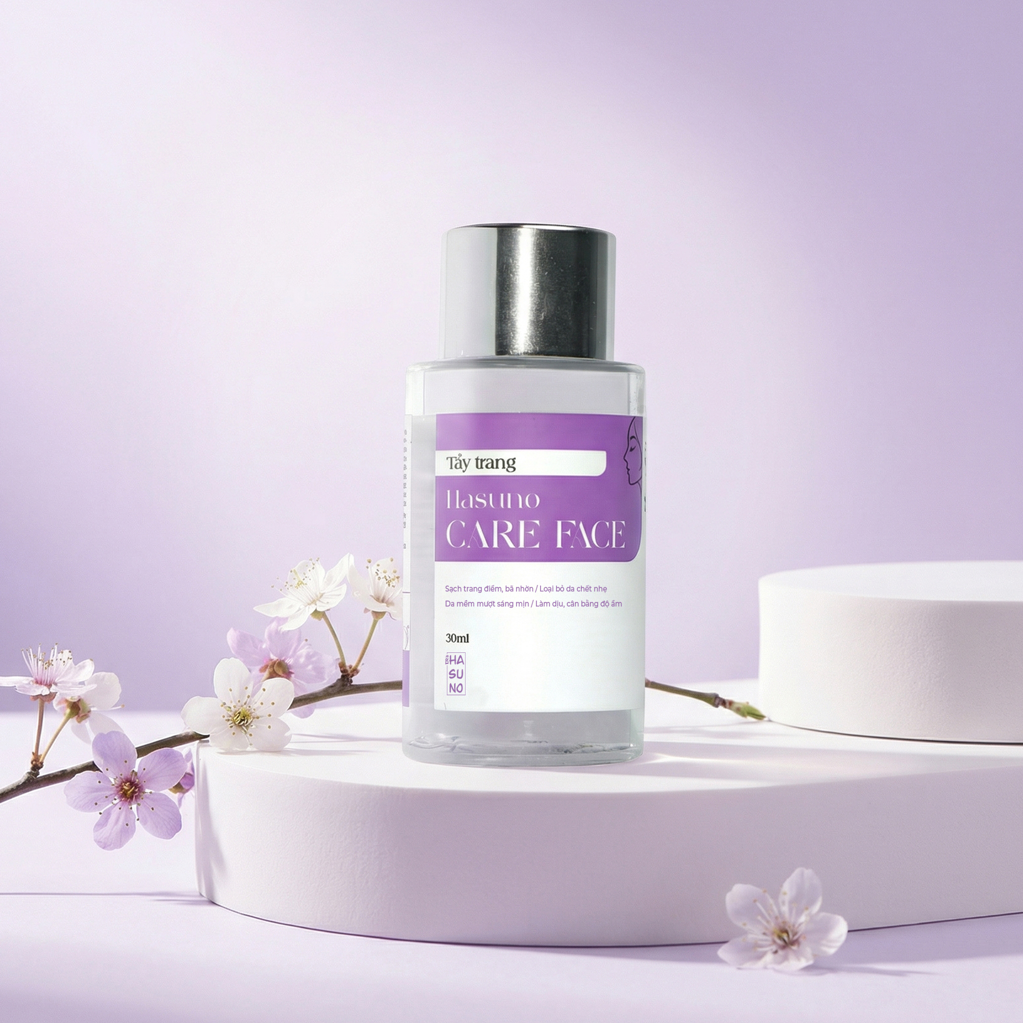 NƯỚC TẨY TRANG HASUNO CAREFACE CHO DA NHẠY CẢM 30ML