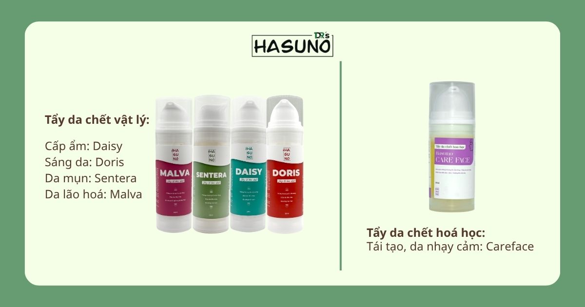 Tẩy da chết Hasuno