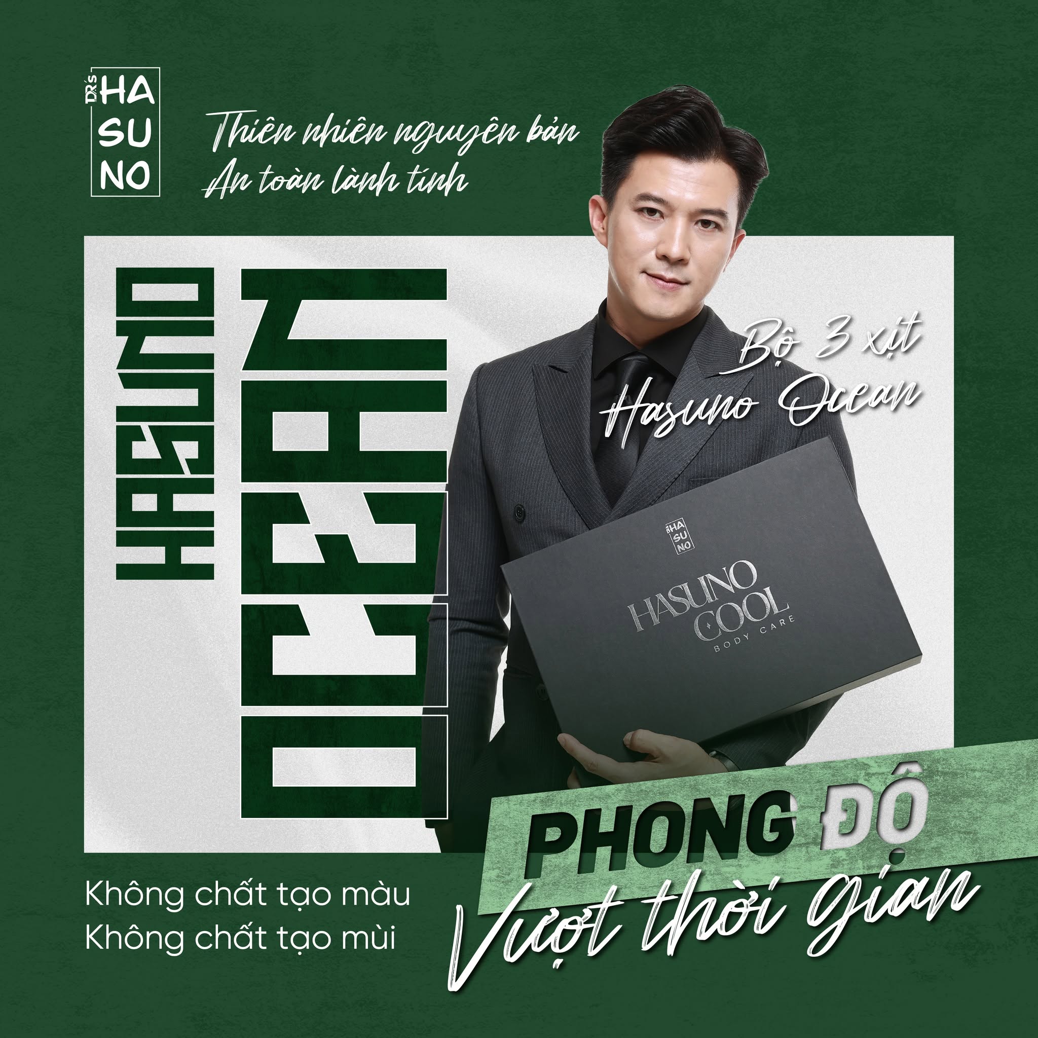 Diễn viên Hà Việt Dũng trở thành Đại sứ thương hiệu Hasuno
